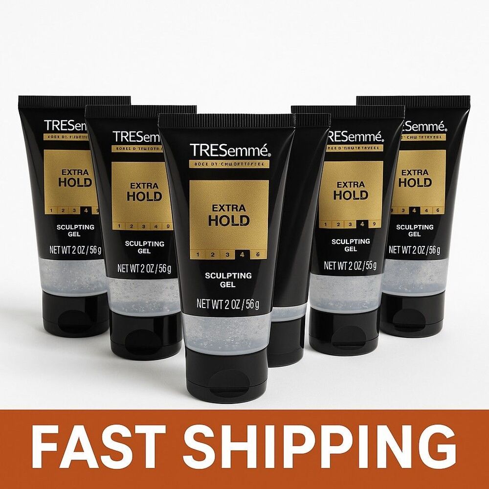 TRESemmé Extra Hold Hair Gel Travel Size 2 oz Lot of 6 New‎ Sealed